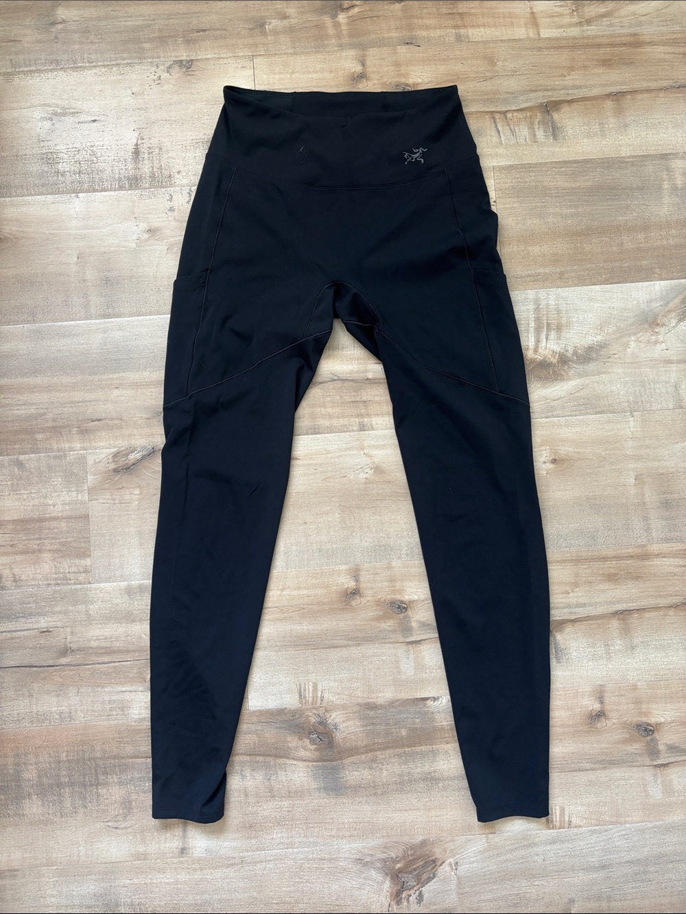 Arc'teryx Black High-Rise Performance Leggings